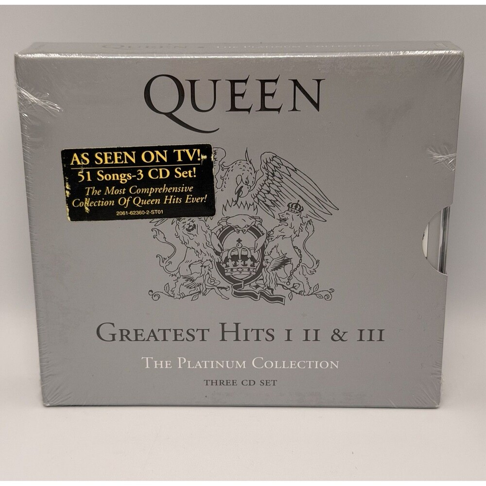 QUEEN Greatest Hits I II & III The Platinum Collection 3 CD Box Set *NEW SEALED*
